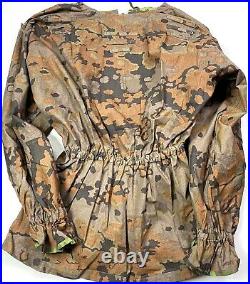 Wwii German Waffen Oak Camo Reversible Field Smock- Size III (44-46r)