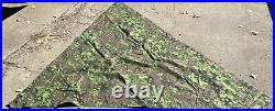 Wwii German Waffen Oak Camo Shelter Half Zelt Zeltbahn