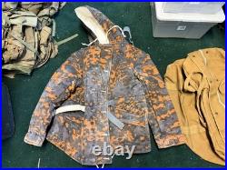 Wwii German Waffen Oak To White Camo Winter Parka-large, Sm Wholesale
