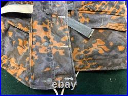 Wwii German Waffen Oak To White Camo Winter Parka-large, Sm Wholesale