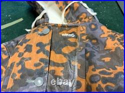Wwii German Waffen Oak To White Camo Winter Parka-large, Sm Wholesale