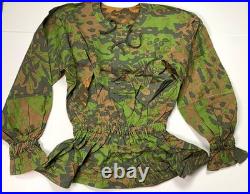Wwii German Waffen Palm Camo Reversible Field Smock- Size 2 (40-44r)