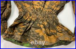 Wwii German Waffen Palm Camo Reversible Field Smock- Size 2 (40-44r)