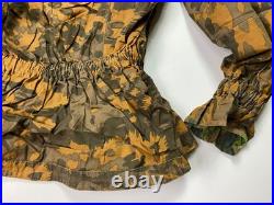Wwii German Waffen Palm Camo Reversible Field Smock- Size 2 (40-44r)