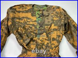 Wwii German Waffen Palm Camo Reversible Field Smock- Size 2 (40-44r)