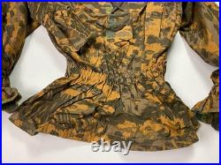 Wwii German Waffen Palm Camo Reversible Field Smock- Size 2 (40-44r)