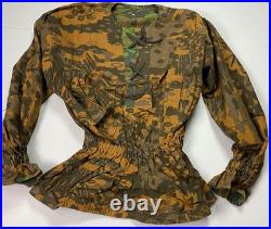 Wwii German Waffen Palm Camo Reversible Field Smock- Size 2 (40-44r)