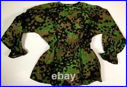 Wwii German Waffen Plane Tree Camo Reversible Field Smock- Size 3 (44-48r)