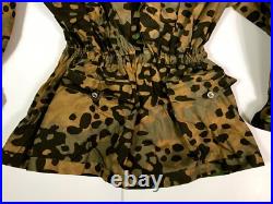 Wwii German Waffen Plane Tree Camo Reversible Field Smock- Size 3 (44-48r) Wwii German Waffen Plane Tree Camo Reversible Field Smock- Size 3 (44-48r)