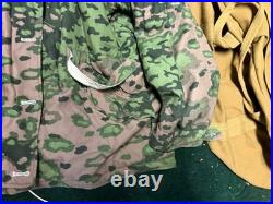 Wwii German Waffen Spring Oak To White Camo Winter Parka-xlarge, Sm Wholesale
