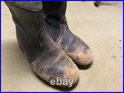 Wwii German Winter Felt Boots-size 10, Post War Made