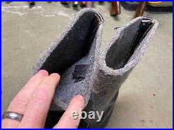 Wwii German Winter Felt Boots-size 10, Post War Made