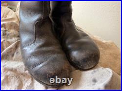 Wwii German Winter Felt Boots-size 11, Post War Made