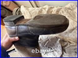 Wwii German Winter Felt Boots-size 11, Post War Made