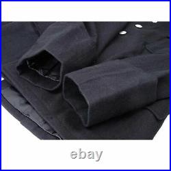 Wwii Ww2 German Elite M32 Black Wool Colonel Collar Tabs Tunic Size S